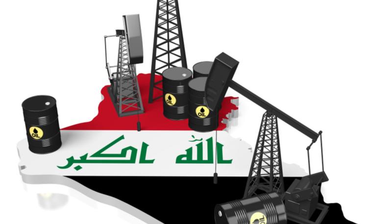 Iraq outline oil