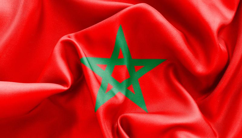 morocco flag rippling9