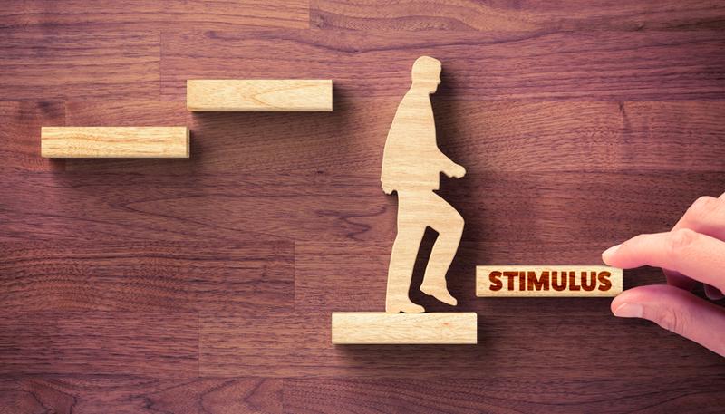 stimulus step being pulled