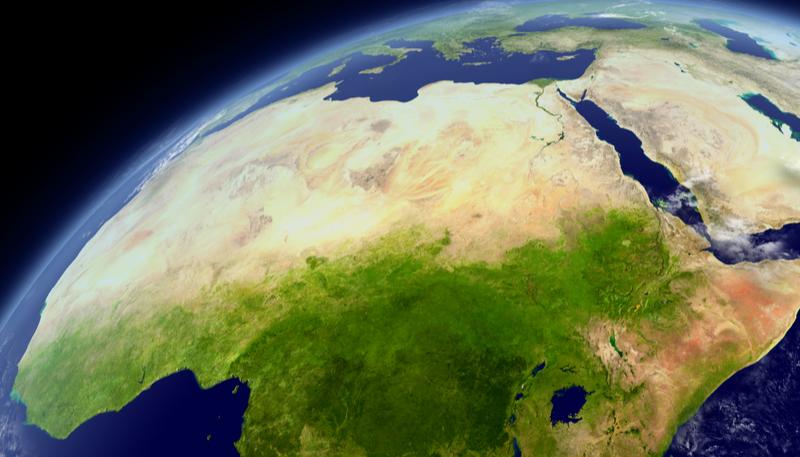 North Africa from space